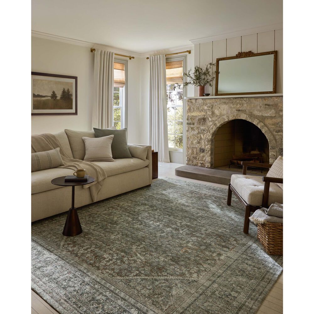 Magnolia Home Wimberly Tobacco and Rust 8&#39;6&quot; x 11&#39;6&quot; Area Rug, , large