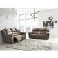 Ashley Stoneland Manual Reclining Sofa in Fossil, , large