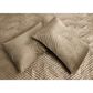 Duke Imports Virah Bella Micromink 3-Piece Full/Queen Quilt Set in Diamond Mocha Weave, , large