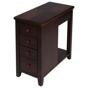 Butler Kelton 4-Drawer Chairside Chest in Cherry, , large