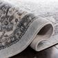 Safavieh Isabella 3" x 5" Dark Grey and Cream Area Rug, , large