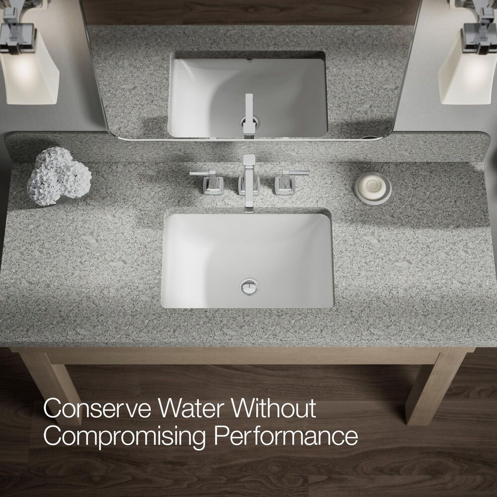 Kohler Riff Widespread Bathroom Sink Faucet in Polished Chrome, , large