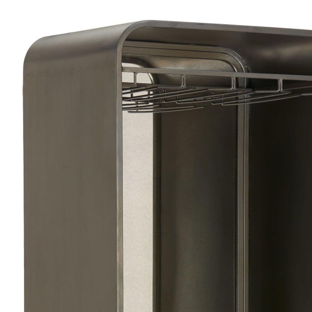 Zuo Modern Hole Bar Cabinet in Bronze, , large