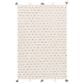 Surya Azalea 5" x 7"6" Ivory, Black and Gray Indoor/Outdoor Area Rug, , large