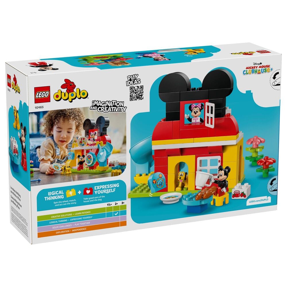LEGO Duplo Mickey Mouse Clubhouse with Minnie and Pluto Building Set, , large