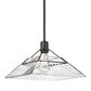 Golden Lighting Kepler 1-Light Medium Pendant in Matte Black, , large