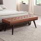 Martin Svensson Home Anson Bench in Amber Brown, , large