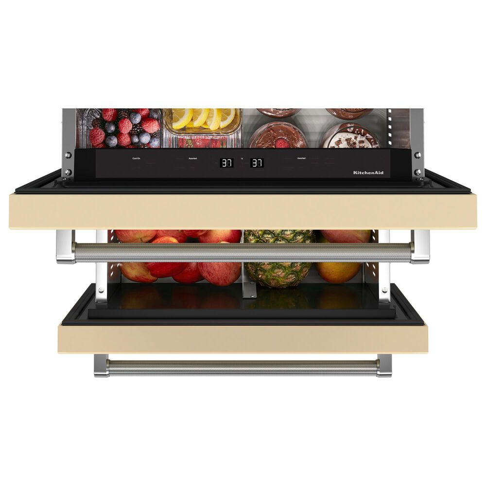 KitchenAid 4.44 Cu. Ft. Undercounter Double-Drawer Refrigerator - Panels Sold Separately, , large