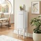 Linden Boulevard White 4 Drawer Jewelry Armoire in White, , large