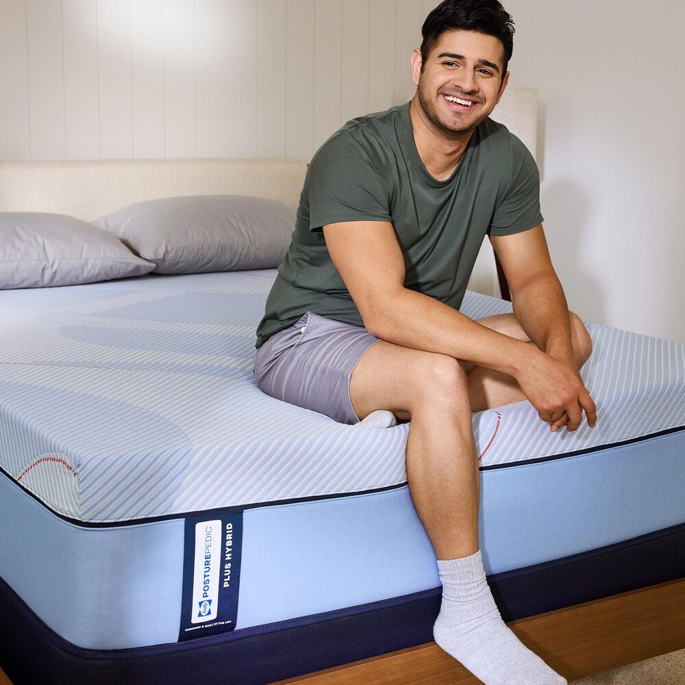 Sealy Newgard Soft Hybrid Twin Mattress with High Profile Box Spring, , large