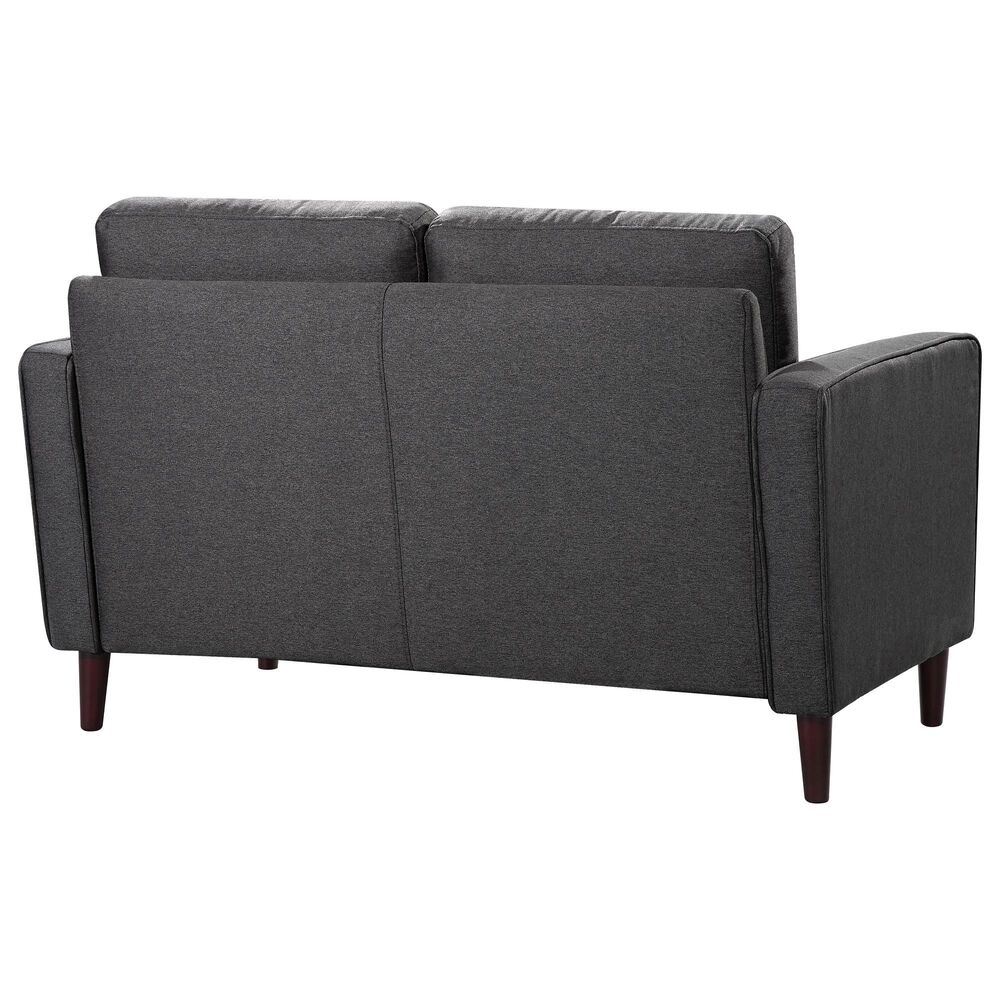 Lifestyle Solutions Langford Stationary Loveseat in Grey, , large