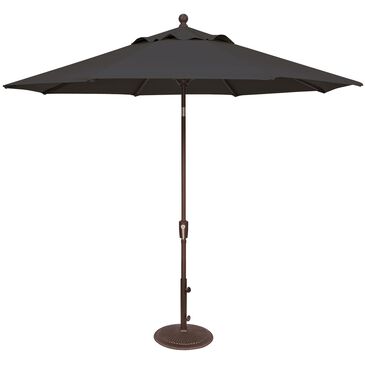 Treasure Garden Treasure Garden Umbrella with Stand in Charcoal , , large