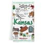 1 Brilliant Gift Wanderer Kansas Dish Towel in White, , large