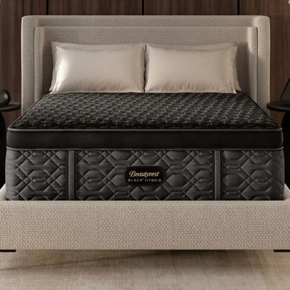 Beautyrest Black Hybrid Series 4 Plush Apex Top Queen Mattress, , large