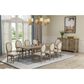 Golden Wave Furniture Interlude Extension Dining Table in Sandstone Buff - Table Only, , large