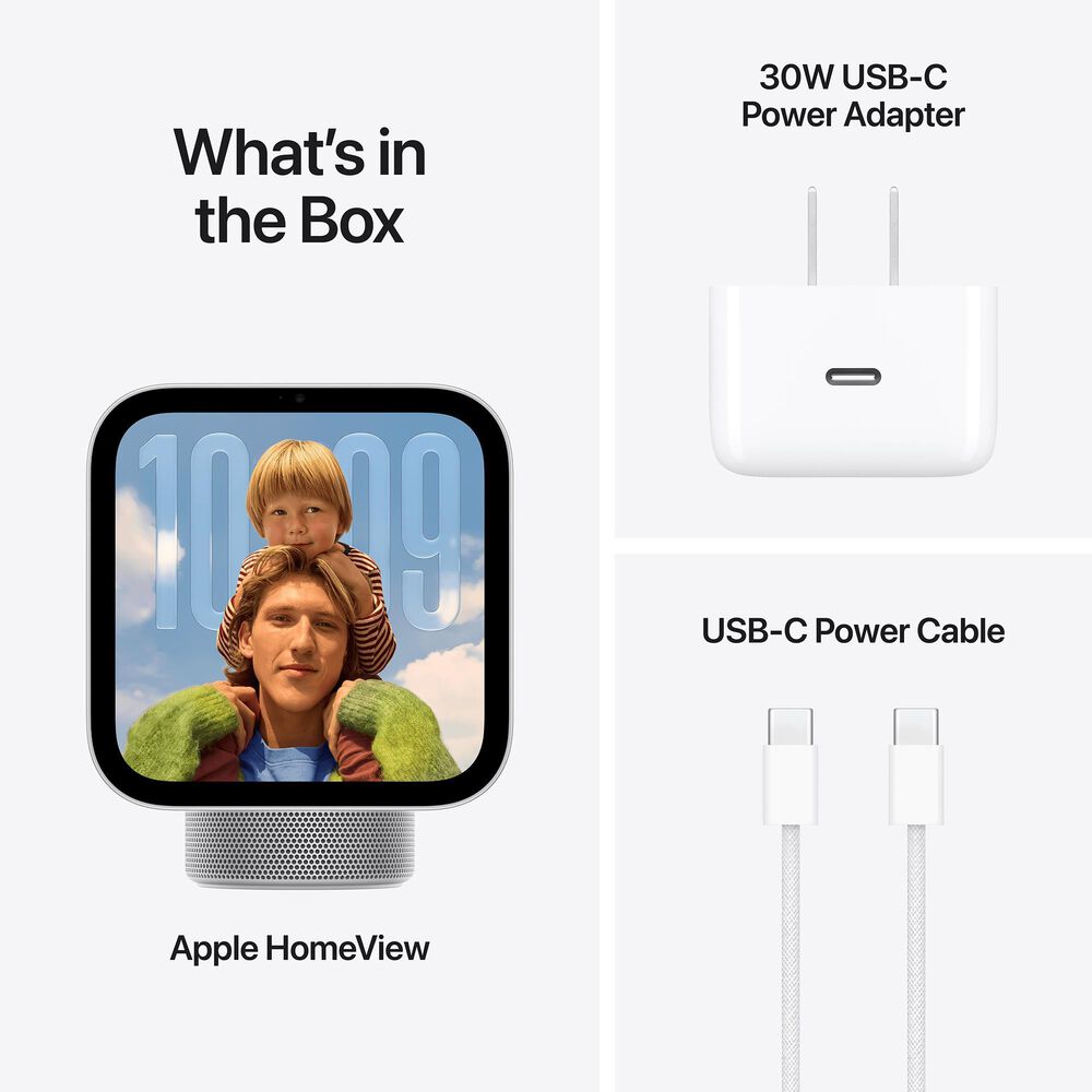 Apple HomeView Smart Home Hub in Silver (Pre-Sale), , large