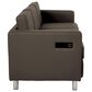 OSP Home Atlantic Stationary Sofa with Charging Station in Graphite, , large