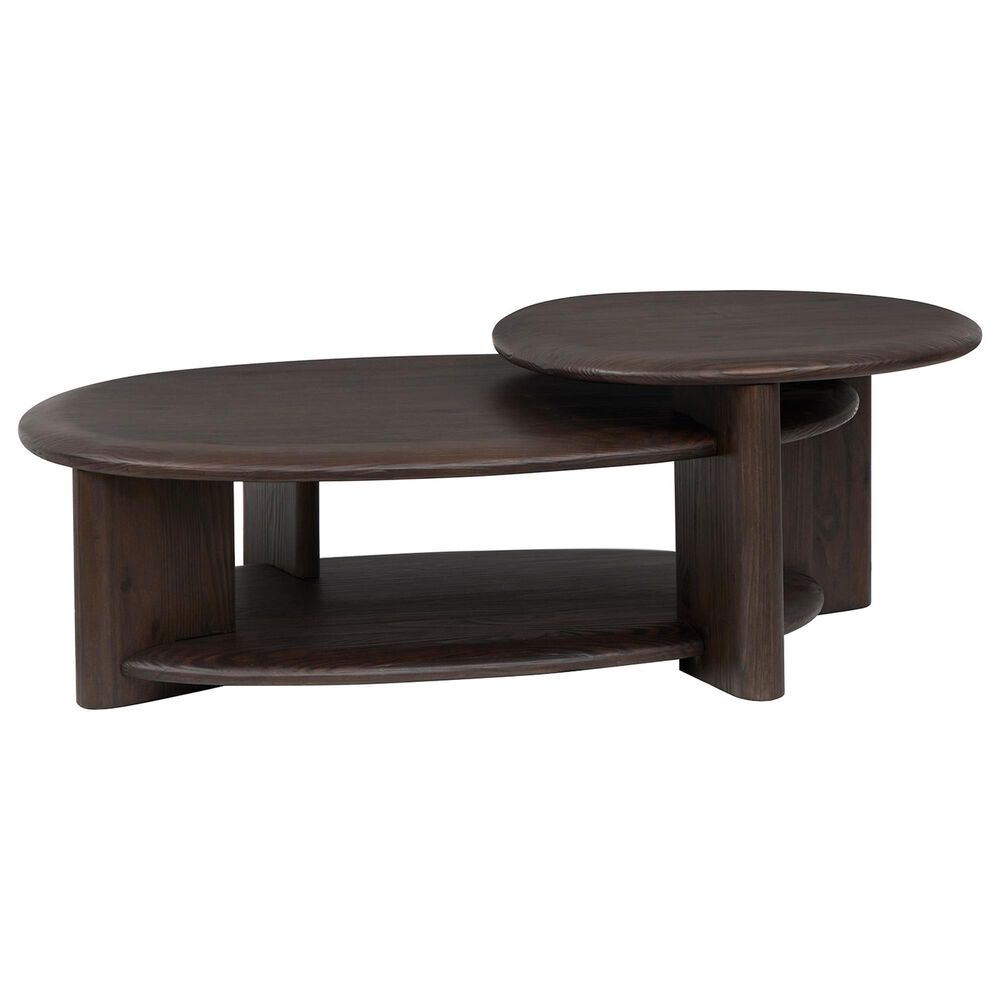 Nicolette Home Upton Cocktail Table in Coffee Bean, , large