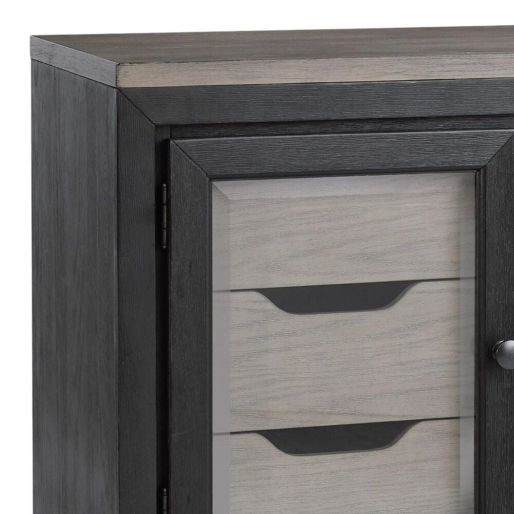 Millenium Foyland 3-Piece King Bedroom Set in Black and Brown, , large