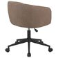 Impressions Vanity Kaylee Swivel Vanity Chair with Sand Cushion in Black, , large