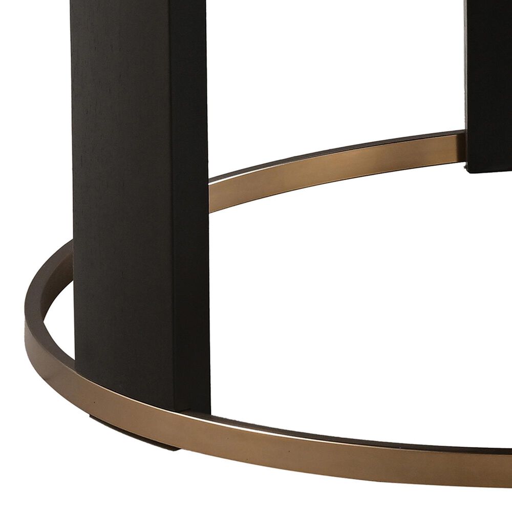 Furniture of America Morai Cocktail Table in White, Gold and Black, , large