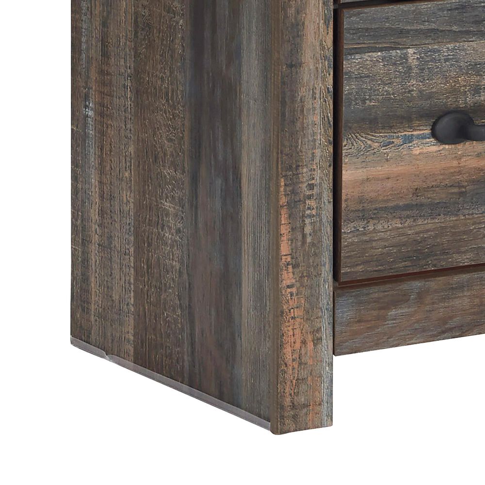 Ashley Drystan 5 Drawer Lingerie Chest in Rustic Brown, , large