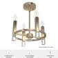 Hunter Sunjai 4-Light Semi-Flush Mount in Alturas Gold, , large