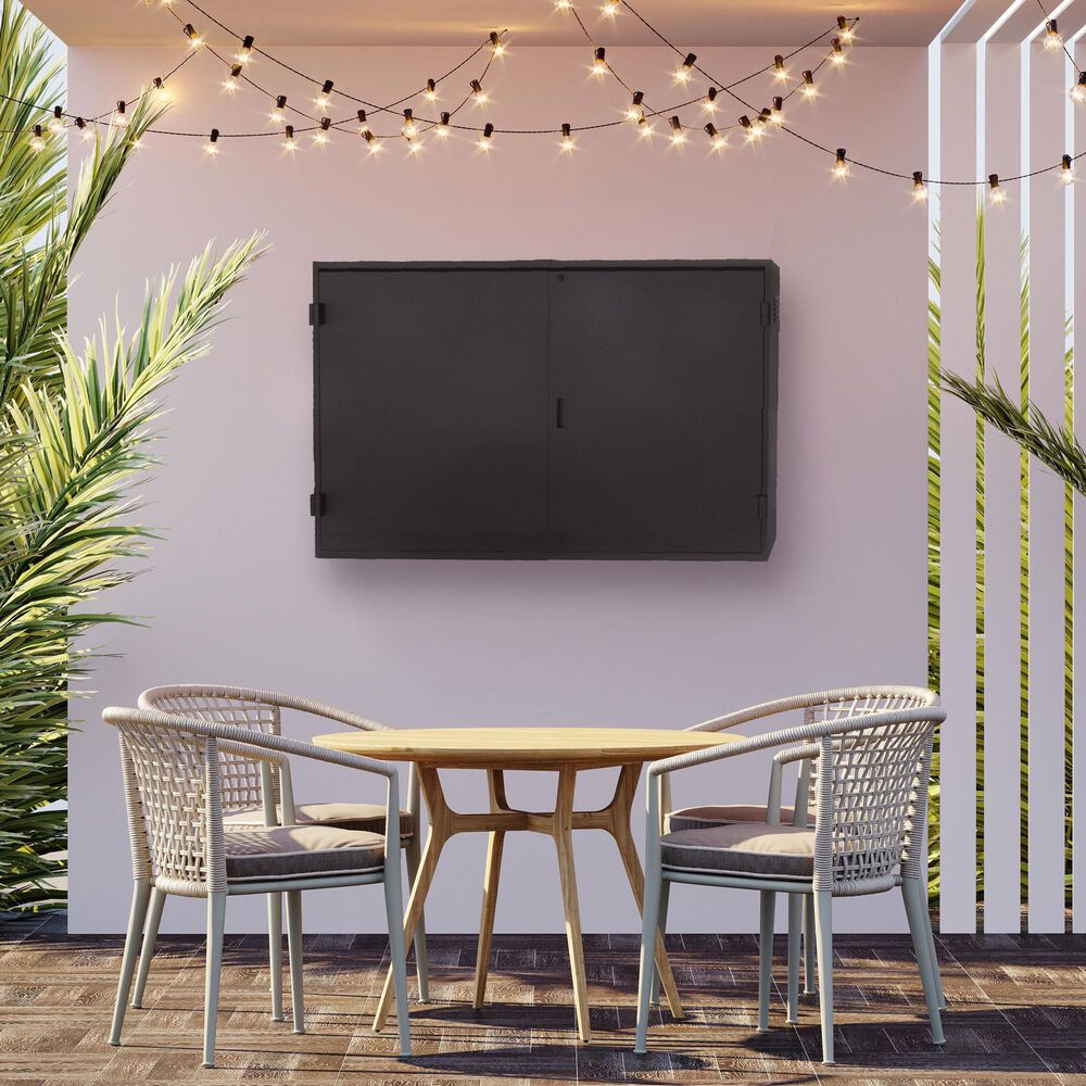 Storm Shell Pro 55&quot; Outdoor TV Enclosure in Black, , large