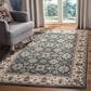 Safavieh Lyndhurst 4" x 6" Teal and Cream Area Rug, , large