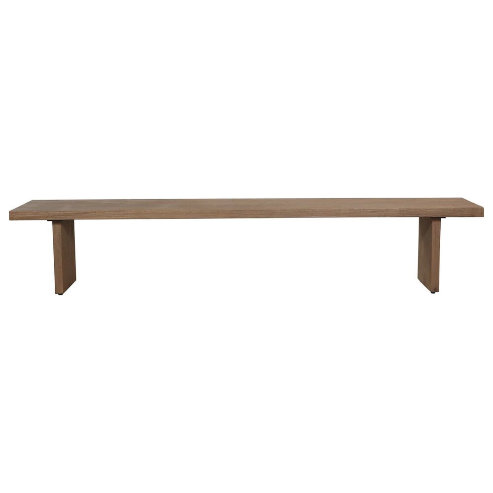 Moe&#39;s Home Collection Koshi Dining Bench in Sand Grey, , large