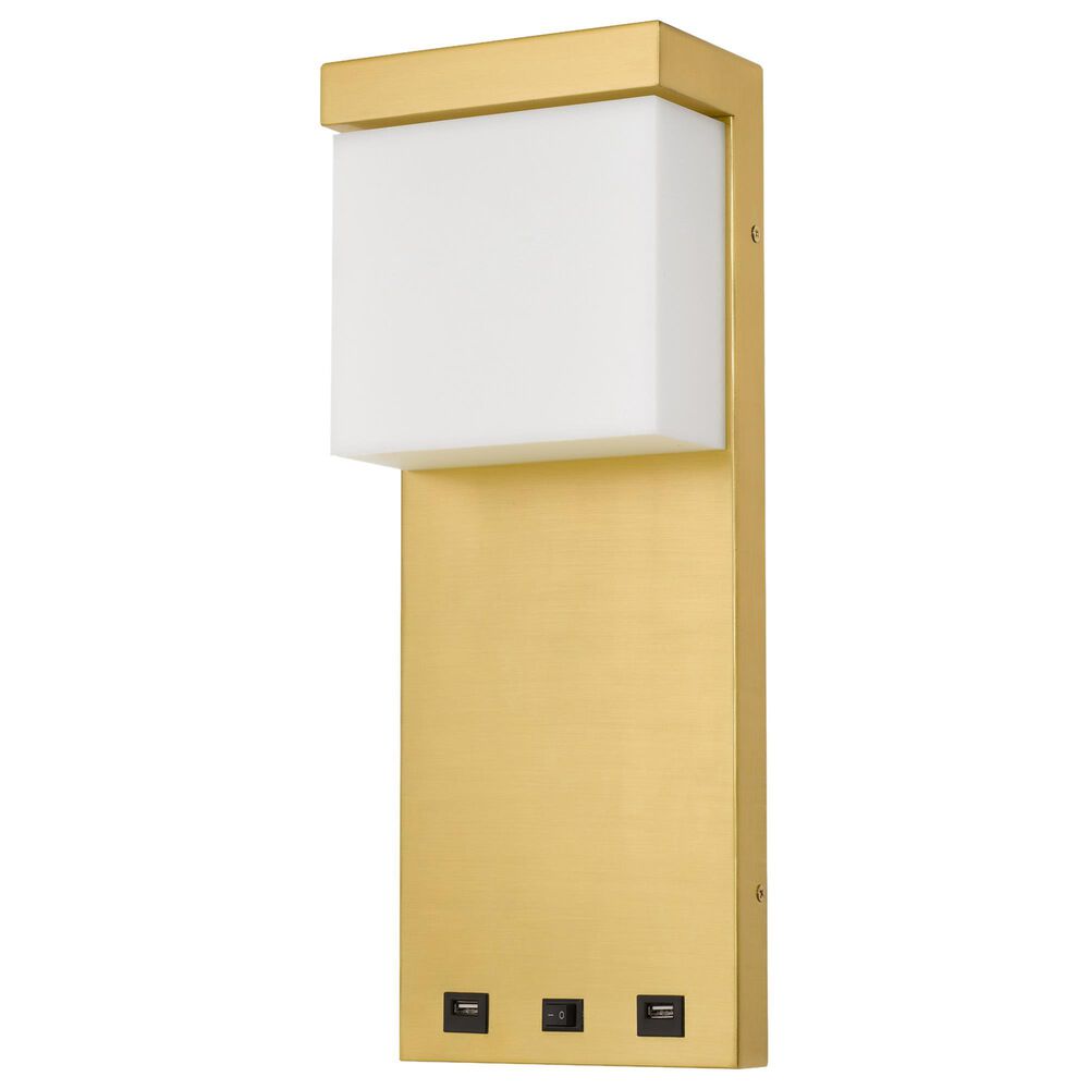 Cal Lighting Getafe Wall Sconce in Santin Gold, , large