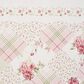 J. Queen New York Bungalow 72" x 18" Tie Up Window Valance in Rose, Pink and White, , large