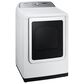 Samsung 7.4 Cu. Ft. Smart Gas Dryer with Steam Sanitize+ in White, , large