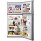 Whirlpool 19.2 Cu. Ft. Top Freezer Refrigerator with LED Interior Lighting in Monochromatic Stainless Steel, , large