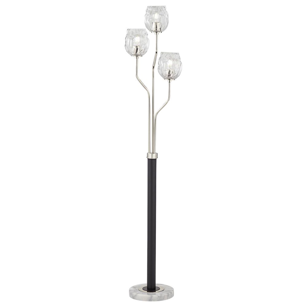 Pacific Coast Lighting Declan Floor Lamp in Polished Nickel, , large