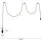 Zuo Modern Molly Ceiling Lamp in Brass, , large
