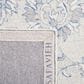Safavieh Micro-Loop Traditional 10" x 14" Light Blue and Ivory Area Rug, , large