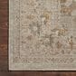 Chris Loves Julia x Loloi Rosemarie 11"6" x 15"6" Ivory and Natural Area Rug, , large