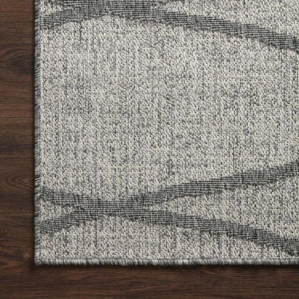 Loloi II Rainier 2&#39;2&quot; x 3&#39;9&quot; Dove and Grey Indoor/Outdoor Area Performance Rug, , large
