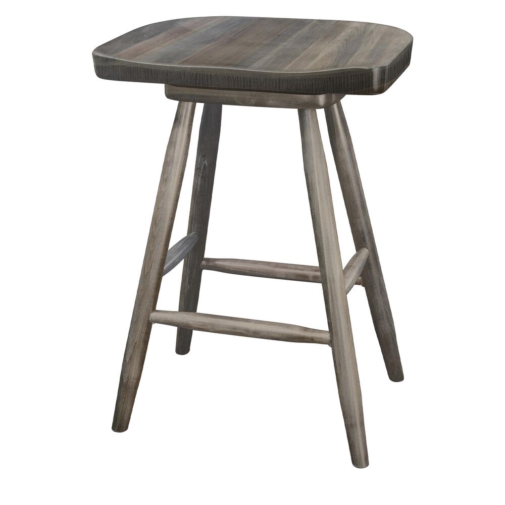 Fleming Furniture Co. 24" Swivel Stool in Aspen Gray, , large