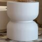 Elementi Fire Chronos Side Table in Cream White, , large