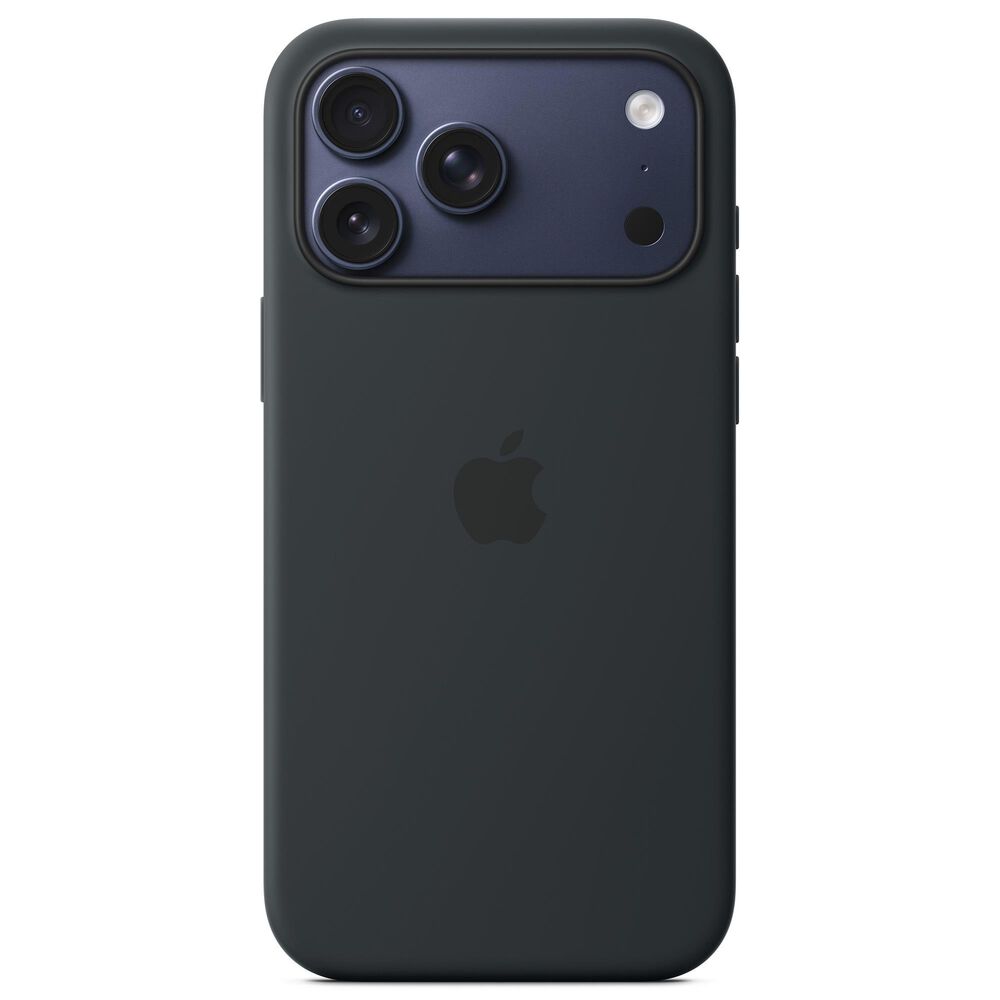 Apple Silicone Case with MagSafe for iPhone 17 Pro Max in Black, , large