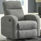 Ashley Gauntlet Manual Rocker Recliner in Sterling, , large
