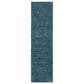 Safavieh Venus Shag 2"2" x 12" Blue Runner, , large