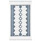 Safavieh Natura NAT679A 6" x 9" Ivory and Blue Area Rug, , large