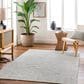 Surya Rebecca RBC-2304 8" x 10" Off-White, Light Slate Area Rug, , large