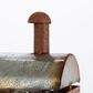 The Gerson Company Galvanized Metal Antique Tractor in Multicolor, , large