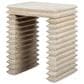 Jennifer Taylor Home Veda Side Table in Whitewashed Natural, , large
