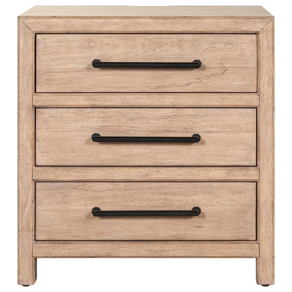 Belle Furnishings Proximity Place 4-Piece King Panel Bedroom Set in Barley Buff, , large