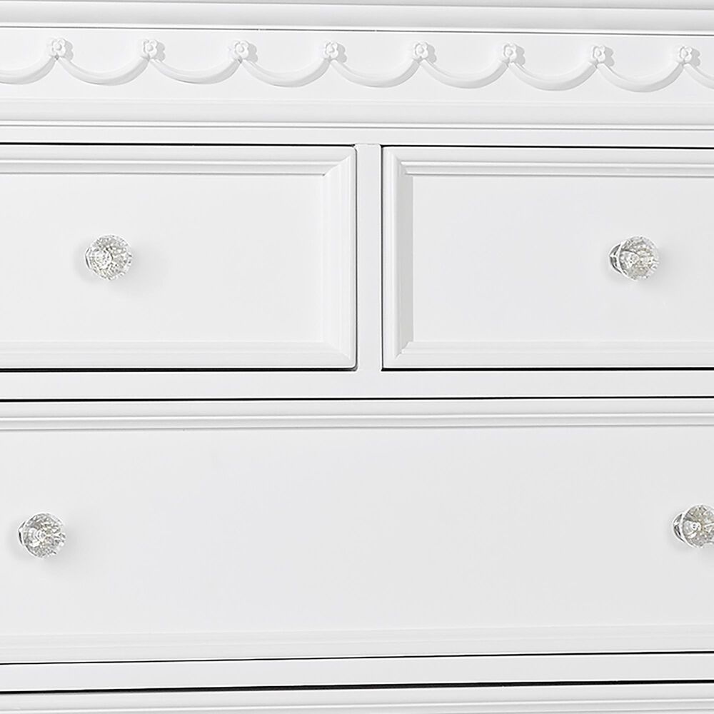Suite Bebe Adelina 6-Drawer Chest in Pure White, , large